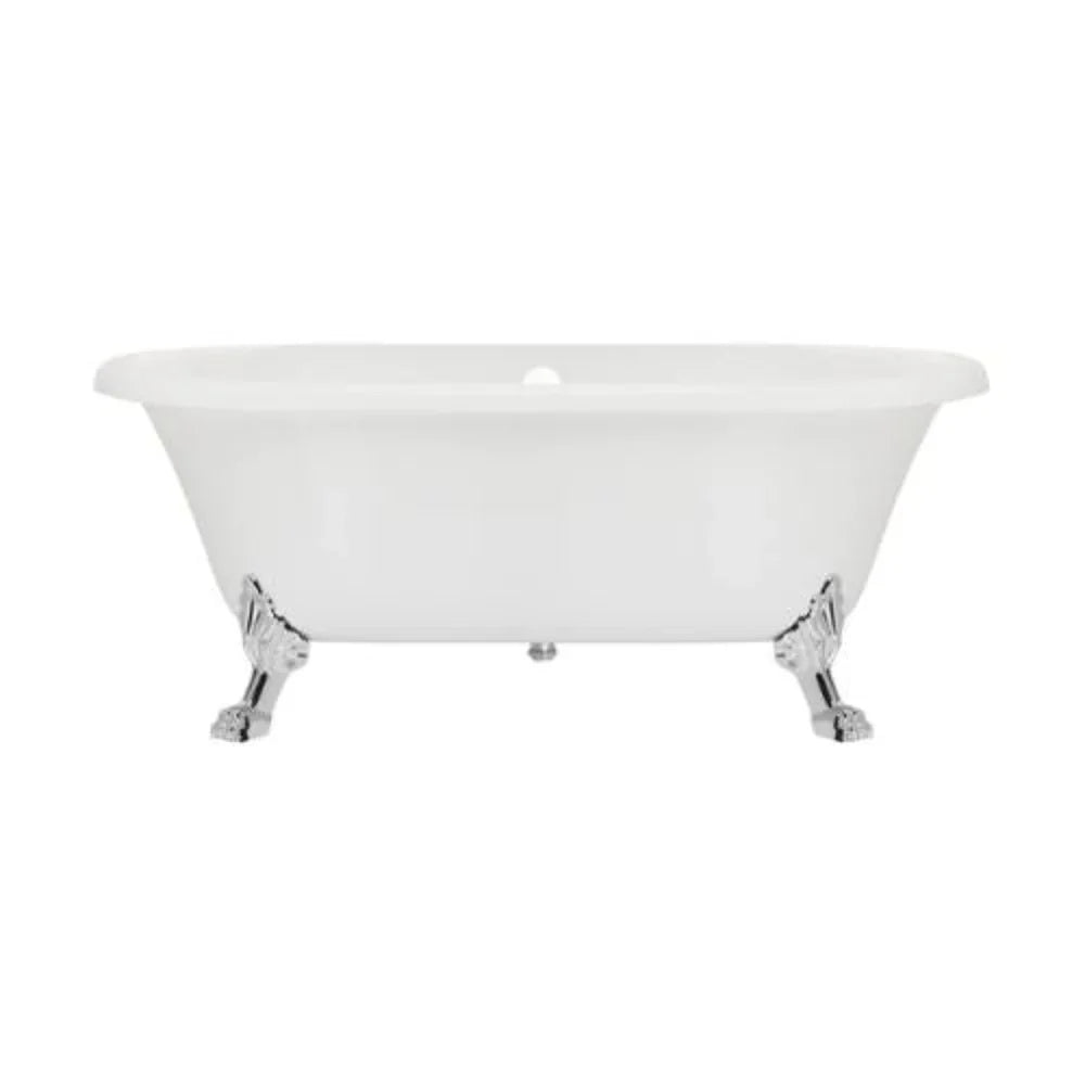 Johnson Suisse Colonial Freestanding Bath Traditional Acrylic White